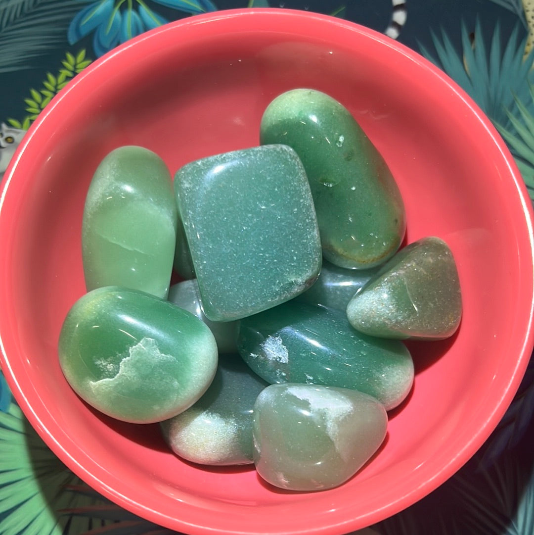 Green Aventurine Tumbles
