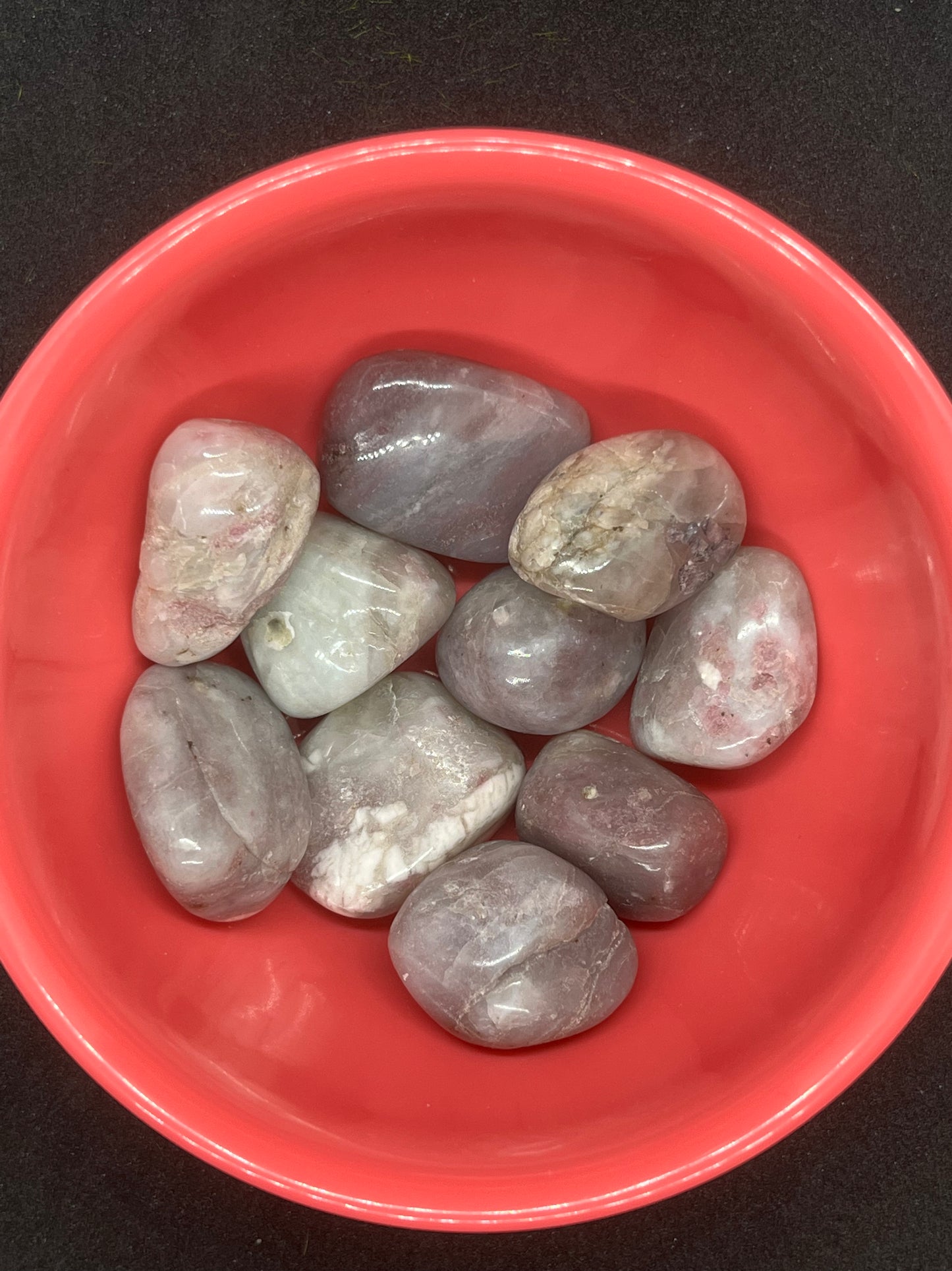 Pink Tourmaline Tumbles
