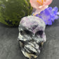 Sphelarite & Fluorite Skull