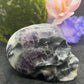 Sphelarite & Fluorite Skull