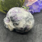 Sphelarite & Fluorite Skull
