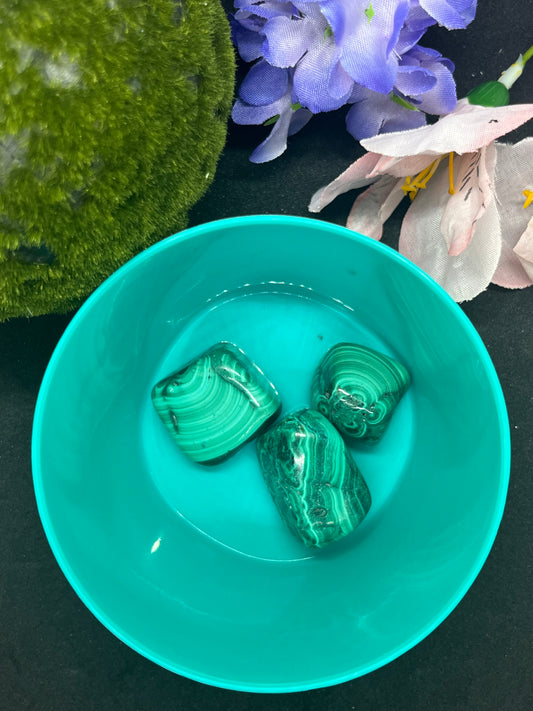 Large Malachite Tumble