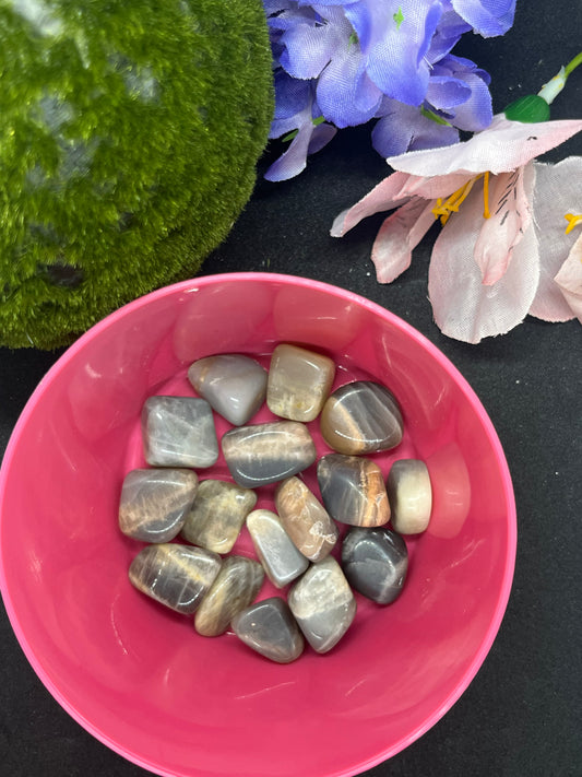 Black Moonstone Tumble