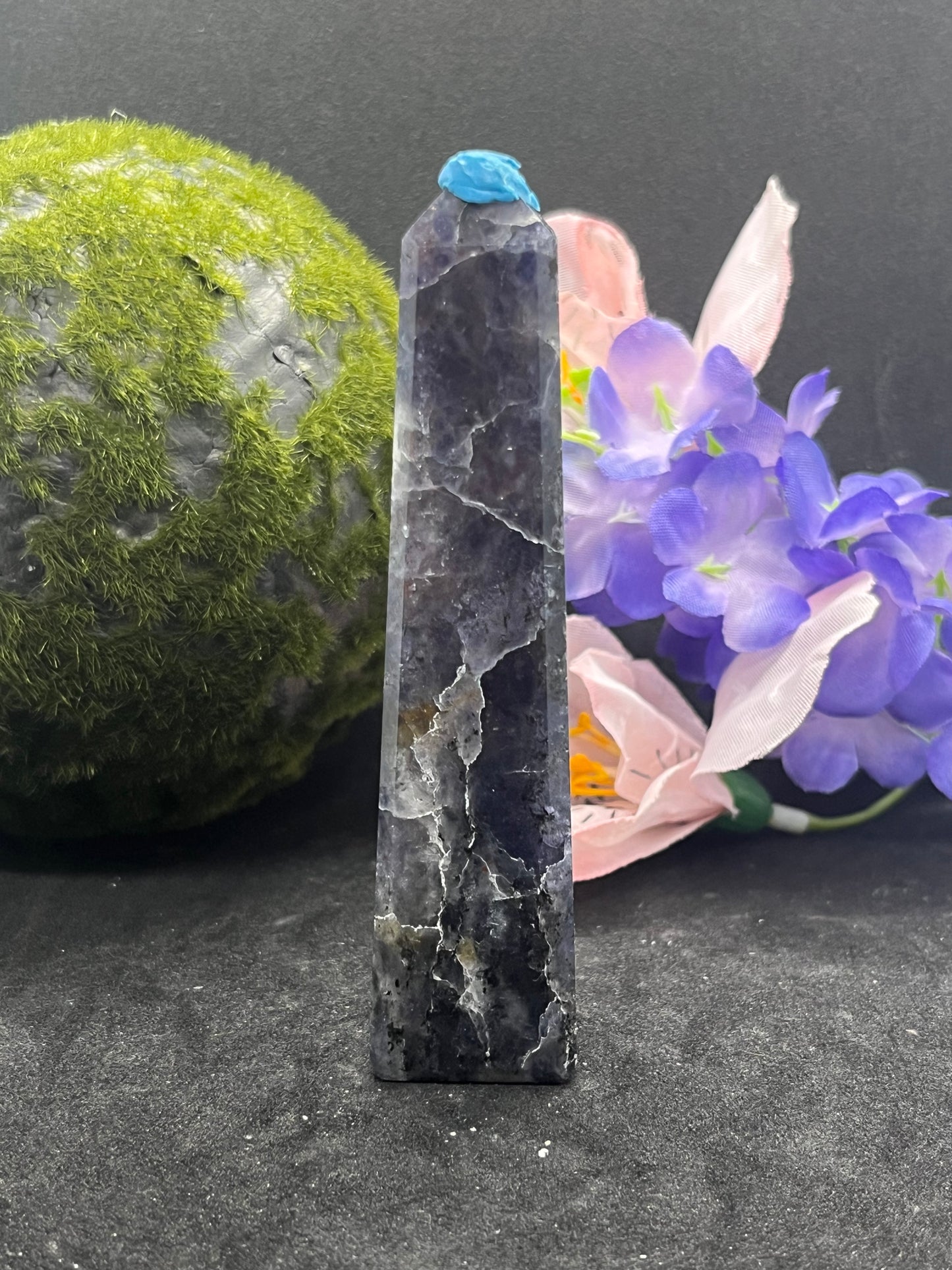 Water Sapphire Obelisks