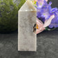Pink Amethyst/Flower Agate Tower