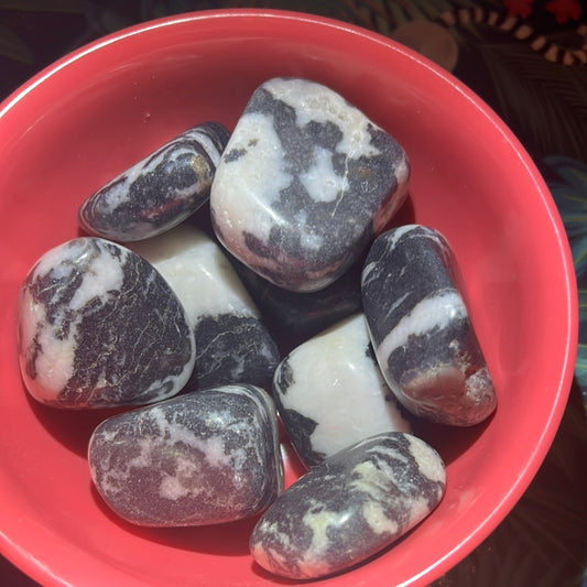 Zebra Jasper Tumbles