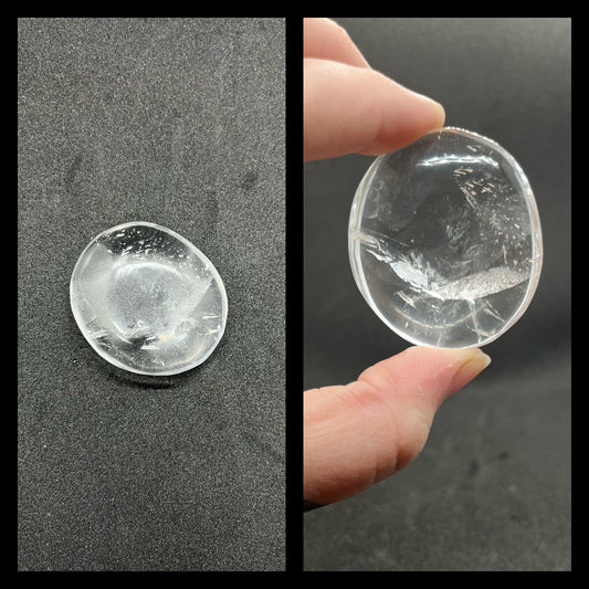 Clear Quartz Palm