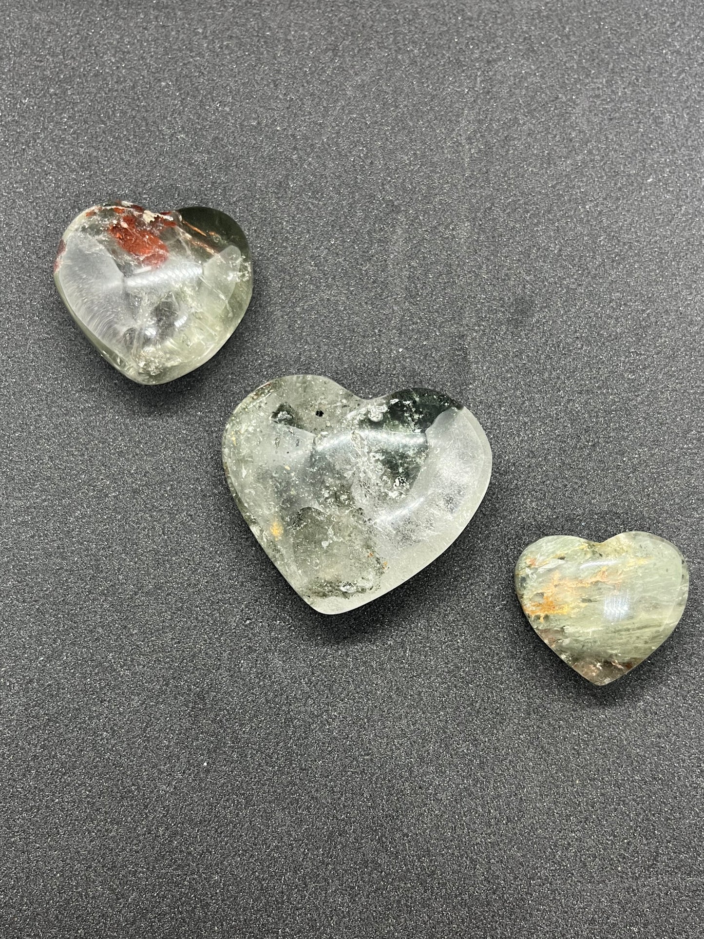 Garden Quartz Hearts