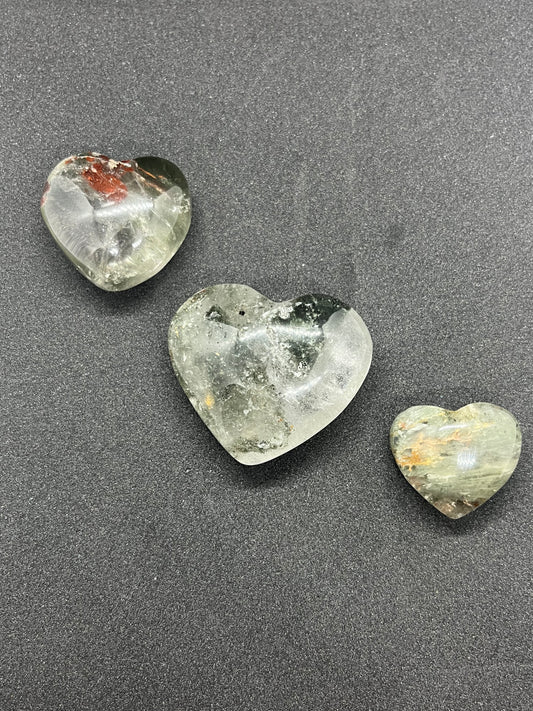 Garden Quartz Hearts