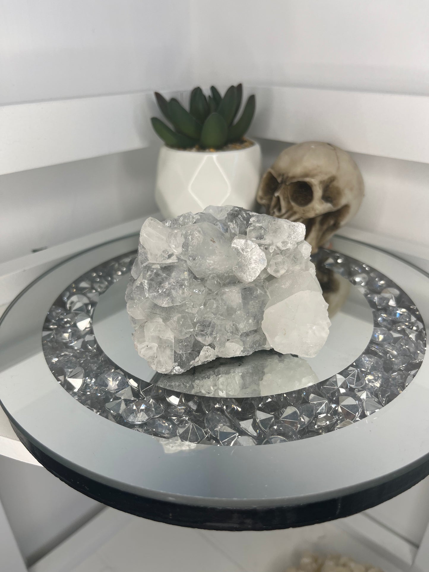 Apophyllite Clusters
