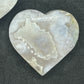 Flower Agate Heart
