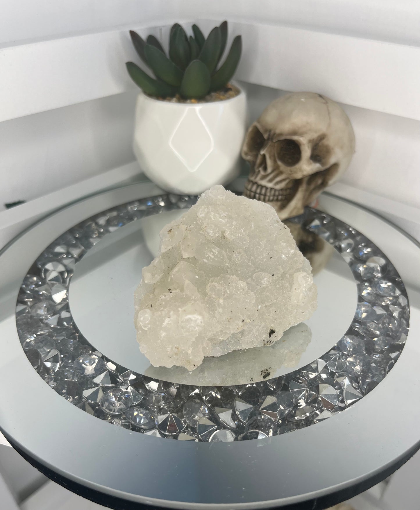Apophyllite Clusters