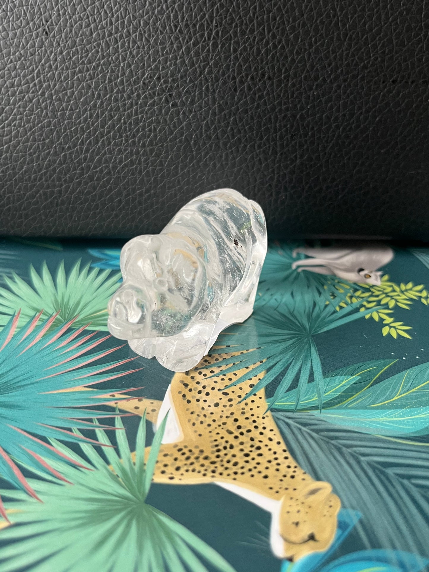 Clear Quartz Animal Carvings