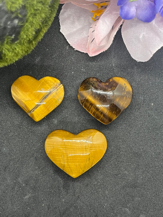 Tigers Eye Heart