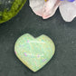 Ruby kyanite in Fuchsite Hearts